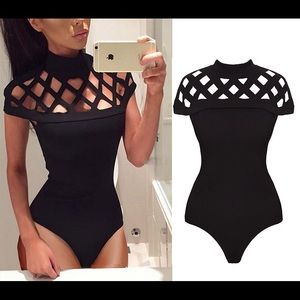 Black Sexy body suite